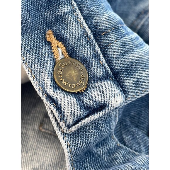 Wrangler Jeans Size 40x30 Regular Fit Straight Leg Blue Medium Wash Cotton Denim - Picture 4 of 7